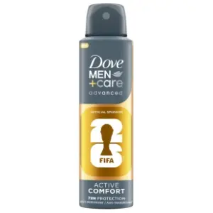 Dezodorans DOVE Men+ care active comfort Fifa 150ml slide slika