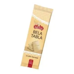 Kakao tabla BAKA ŽIVKA bela 100g slide slika