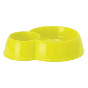 moderna-double-eco-bowl-cat-dupla-posuda-za-hranu-i-vodu-zuta