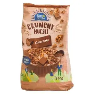 Musli RISE&SMILE Crunchy čokolada 350g slide slika