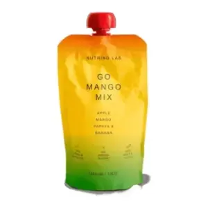 NUTRINO Lab voćni pire jabuka banana mango papaja 180g slide slika