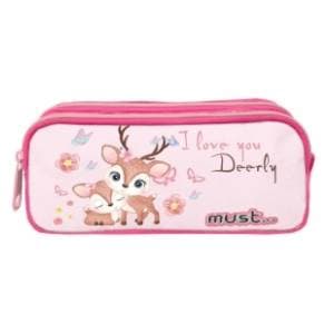 Pernica MUST Energy i love Deerly roze slide slika