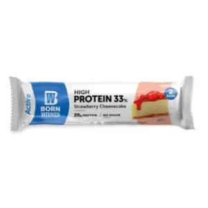 Proteinska čokoladica BORN WINNER cheesecake 2x30g slide slika