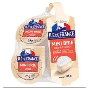 Sir ILE DE FRANCE Brie mini 125g slide slika