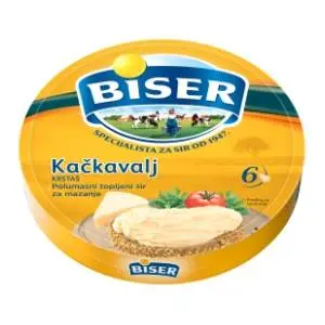 Topljeni sir BISER kačkavalj 140g slide slika