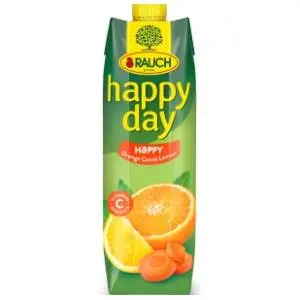 Voćni sok HAPPY DAY Family pomorandža šargarepa limun 1l slide slika