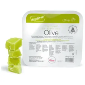 DEPILEVE Bio oliva topli vosak za depilaciju 4x125g slide slika