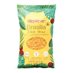 DEPILEVE Brazilia film vosak za depilaciju u perlama 1kg slide slika