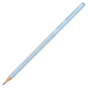 Grafitna olovka FABER CASTELL grip 517074 B sky blue 1kom slide slika