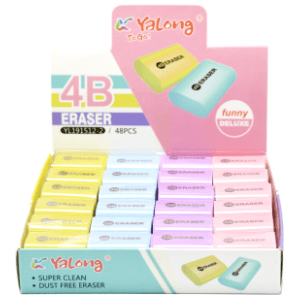 Gumica YALONG 4B pastel 1kom slide slika