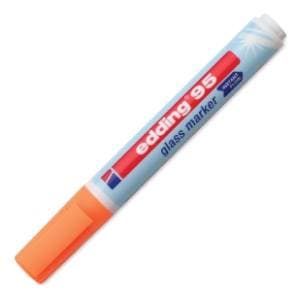 Marker EDDING za staklenu tablu E-95 1.5-3mm narandžasti 1kom slide slika