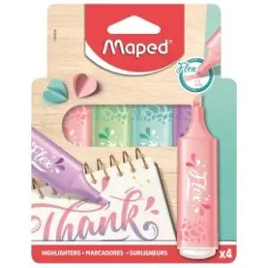 Marker MAPED text flex pastel 4kom slide slika