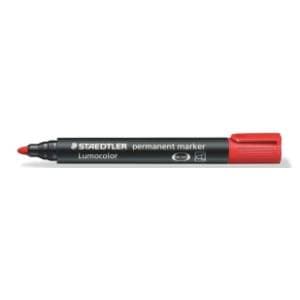 Marker STAEDTLER lumo obli crveni 1kom slide slika