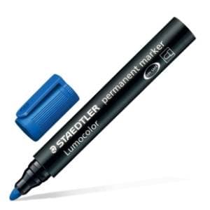 Marker STAEDTLER lumo obli plavi 1kom slide slika