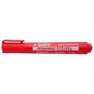 Marker STARR sa oblim vrhom crveni 1kom slide slika