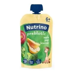 NUTRINO probiotik voćni pire jabuka kruška brokoli 100g slide slika