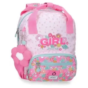 Ranac ENSO Girl zone 28cm roze slide slika