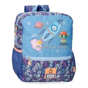 Ranac ENSO New friends 32cm plavi slide slika