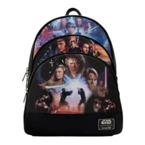 Ranac LOUNGEFLY Star Wars Trilogy 2 slide slika
