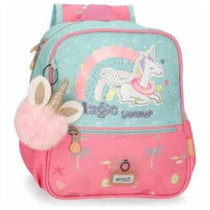 Ranac ENSO Magic summer 25cm pink slide slika
