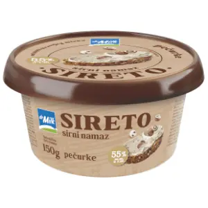 Sirni namaz DR. MILK Sireto pečurke 150g slide slika