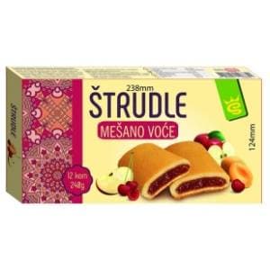 Štrudla SO TASTY mešano voće 240g slide slika