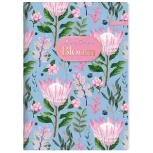 Sveska A4 karo ILIJANUM bloom 52lista 1kom slide slika