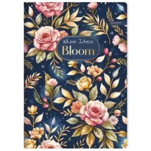 Sveska A5 dikto ILIJANUM bloom 52lista 1kom slide slika