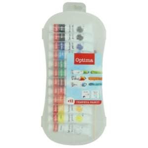 Tempere OPTIMA 12ml 12kom slide slika