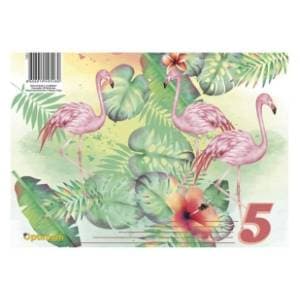 Torba za blok broj 5 OPTIMUM flamingosi 1kom slide slika