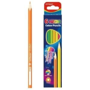 Drvene boje KEYROAD neon trouglaste 6kom slide slika