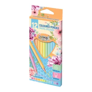 Drvene bojice S-COOL pastel 12kom slide slika