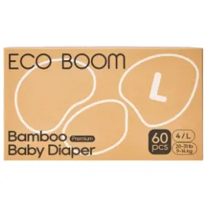 ECO BOOM pelene biorazgradive pure premium L 60kom slide slika