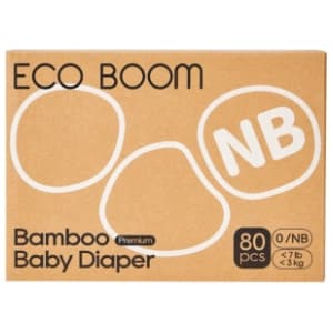 ECO BOOM pelene biorazgradive pure premium NB 80kom slide slika