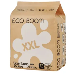 ECO BOOM pelene gaćice biorazgradive XXL 17kom slide slika