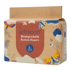 ECO BOOM pelene biorazgradive joy L 30kom slide slika