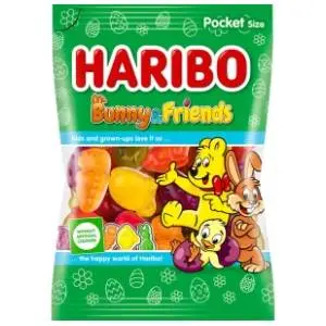 Gumene bombone HARIBO Bunny & Friends 80g slide slika