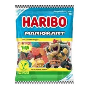 Gumene bombone HARIBO mariokart sour vegan 80g slide slika