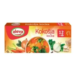 Kocka za supu ALEVA kokošija 120g slide slika