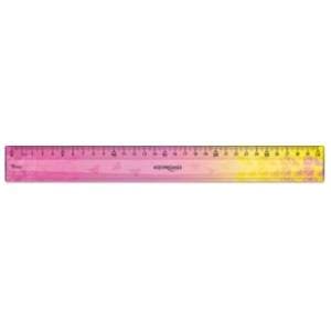 Lenjir KEYROAD dugine boje 30cm slide slika