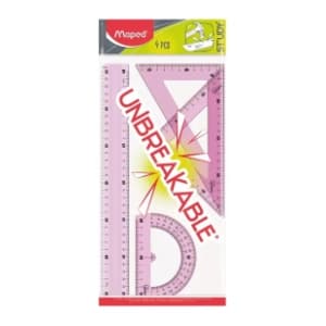 Lenjir set MAPED study 30cm 1kom slide slika