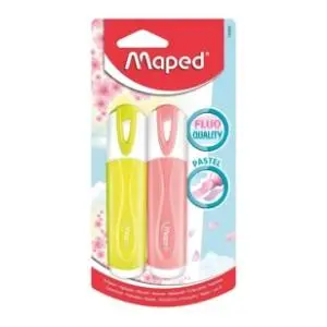Marker MAPED fluo peps pastel 2kom slide slika