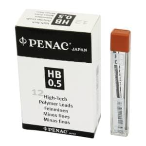 Mine za tehničku olovku PENAC HB 0,5mm 12kom slide slika