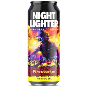 Pivo NIGHT LIGHTER Firestarter 0.5l slide slika