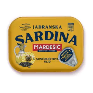 Sardina MARDEŠIĆ jadranska u suncokretovom ulju 100g slide slika