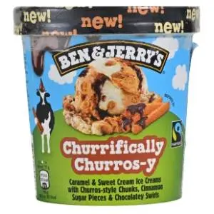 Sladoled BEN&JERRY'S Churros 465ml slide slika