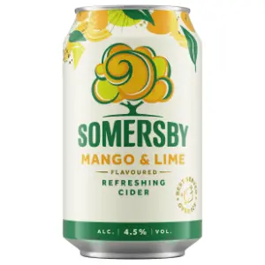 SOMERSBY mango&lime limenka 0,33l slide slika
