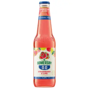 SOMERSBY strawberry lime 0% 0,33l slide slika