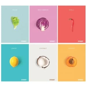 Sveska A4 karo STREET fresh fruit 54lista 1kom slide slika