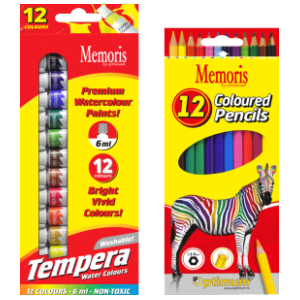 Tempere MEMORIS 6ml 12kom i drvene boje zebra 12kom slide slika